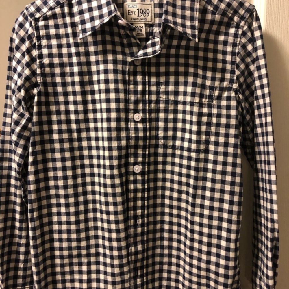Boys button down shirt